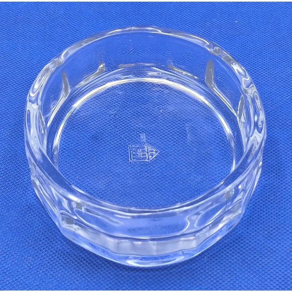 Hearth & Hand Clear Glass Oval Trinket or Soap Dish 5x4x1